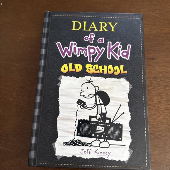 Diary of a Wimpy Kid Old School book by Rodrick Rules. First Edition. Hardcover - Picture 1 of 6